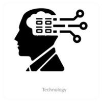 Technology and network icon concept vector