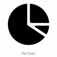 Pie Chart and diagram icon concept vector