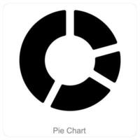 Pie Chart and diagram icon concept vector