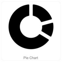 Pie Chart and diagram icon concept vector