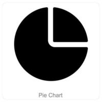 Pie Chart and diagram icon concept vector