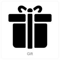 Gift and present icon concept vector
