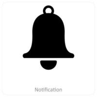 Notification and alert icon concept vector