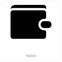 Wallet and finance icon concept vector