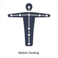 Motion Tracking and innovation icon concept vector
