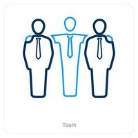 Team and group icon concept vector