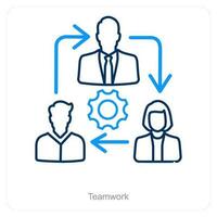 Business Specialist and management icon concept vector