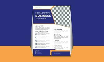 Business Flyer template Design vector