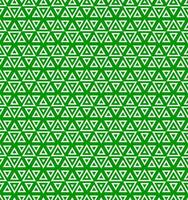 Seamless Geomatric vector background Pattern in green