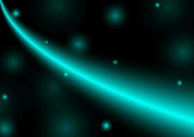 abstract background with green lights vector