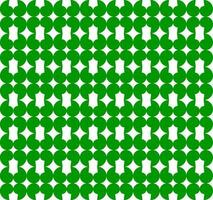 Seamless Geomatric vector background Pattern in green