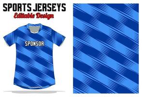 jersey design for sport uniform vector