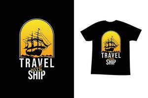 summer traveling illustration. ocean adventure t shirt design. vacation t shirt design. vector