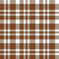 Plaids Pattern Seamless. Checkerboard Pattern Template for Design Ornament. Seamless Fabric Texture. vector