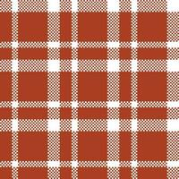 Plaids Pattern Seamless. Gingham Patterns Traditional Scottish Woven Fabric. Lumberjack Shirt Flannel Textile. Pattern Tile Swatch Included. vector