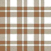 Plaid Pattern Seamless. Checker Pattern Traditional Scottish Woven Fabric. Lumberjack Shirt Flannel Textile. Pattern Tile Swatch Included. vector