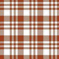 Plaid Pattern Seamless. Classic Plaid Tartan Template for Design Ornament. Seamless Fabric Texture. vector