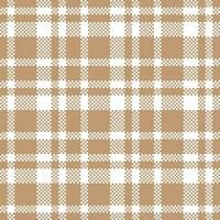 Plaid Pattern Seamless. Tartan Plaid Vector Seamless Pattern. Traditional Scottish Woven Fabric. Lumberjack Shirt Flannel Textile. Pattern Tile Swatch Included.