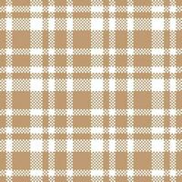 Plaid Pattern Seamless. Tartan Plaid Vector Seamless Pattern. Traditional Scottish Woven Fabric. Lumberjack Shirt Flannel Textile. Pattern Tile Swatch Included.