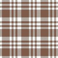 Plaid Patterns Seamless. Checkerboard Pattern Flannel Shirt Tartan Patterns. Trendy Tiles for Wallpapers. vector