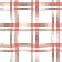 Plaid Patterns Seamless. Classic Scottish Tartan Design. Traditional Scottish Woven Fabric. Lumberjack Shirt Flannel Textile. Pattern Tile Swatch Included. vector