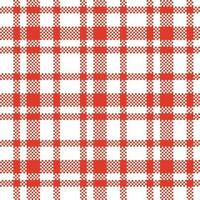 Scottish Tartan Pattern. Plaids Pattern Seamless Template for Design Ornament. Seamless Fabric Texture. vector