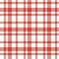 Scottish Tartan Pattern. Plaids Pattern Seamless Template for Design Ornament. Seamless Fabric Texture. vector