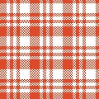 Scottish Tartan Pattern. Plaid Pattern Seamless Template for Design Ornament. Seamless Fabric Texture. vector