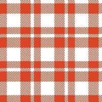 Scottish Tartan Seamless Pattern. Tartan Seamless Pattern Template for Design Ornament. Seamless Fabric Texture. vector