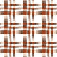 Classic Scottish Tartan Design. Scottish Tartan Seamless Pattern. Template for Design Ornament. Seamless Fabric Texture. vector