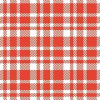 Tartan Pattern Seamless. Abstract Check Plaid Pattern Template for Design Ornament. Seamless Fabric Texture. vector