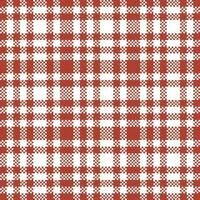 Scottish Tartan Plaid Seamless Pattern, Classic Plaid Tartan. Traditional Scottish Woven Fabric. Lumberjack Shirt Flannel Textile. Pattern Tile Swatch Included. vector