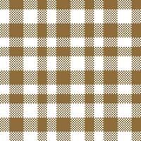 Scottish Tartan Plaid Seamless Pattern, Traditional Scottish Checkered Background. Traditional Scottish Woven Fabric. Lumberjack Shirt Flannel Textile. Pattern Tile Swatch Included. vector