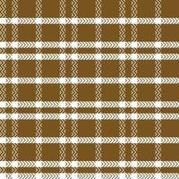 Plaid Pattern Seamless. Tartan Plaid Vector Seamless Pattern. Template for Design Ornament. Seamless Fabric Texture.