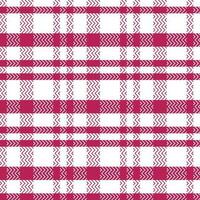 Plaid Pattern Seamless. Traditional Scottish Checkered Background. Traditional Scottish Woven Fabric. Lumberjack Shirt Flannel Textile. Pattern Tile Swatch Included. vector