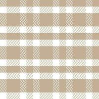 Plaid Patterns Seamless. Classic Scottish Tartan Design. Template for Design Ornament. Seamless Fabric Texture. vector