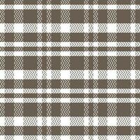 Scottish Tartan Pattern. Classic Plaid Tartan Traditional Scottish Woven Fabric. Lumberjack Shirt Flannel Textile. Pattern Tile Swatch Included. vector