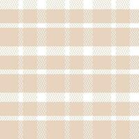 Scottish Tartan Seamless Pattern. Gingham Patterns Traditional Scottish Woven Fabric. Lumberjack Shirt Flannel Textile. Pattern Tile Swatch Included. vector