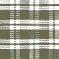 Tartan Plaid Vector Seamless Pattern. Checkerboard Pattern. Traditional Scottish Woven Fabric. Lumberjack Shirt Flannel Textile. Pattern Tile Swatch Included.
