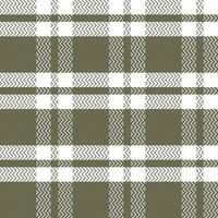 Tartan Plaid Vector Seamless Pattern. Checkerboard Pattern. Traditional Scottish Woven Fabric. Lumberjack Shirt Flannel Textile. Pattern Tile Swatch Included.