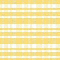 Tartan Plaid Vector Seamless Pattern. Classic Scottish Tartan Design. Traditional Scottish Woven Fabric. Lumberjack Shirt Flannel Textile. Pattern Tile Swatch Included.