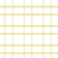 Tartan Plaid Vector Seamless Pattern. Traditional Scottish Checkered Background. Traditional Scottish Woven Fabric. Lumberjack Shirt Flannel Textile. Pattern Tile Swatch Included.