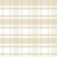 Classic Scottish Tartan Design. Checkerboard Pattern. Template for Design Ornament. Seamless Fabric Texture. vector