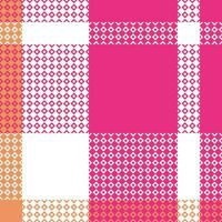 Plaids Pattern Seamless. Tartan Seamless Pattern Template for Design Ornament. Seamless Fabric Texture. vector