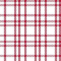 Plaid Patterns Seamless. Tartan Seamless Pattern Template for Design Ornament. Seamless Fabric Texture. vector