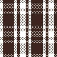 Classic Scottish Tartan Design. Gingham Patterns. Flannel Shirt Tartan Patterns. Trendy Tiles for Wallpapers. vector