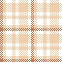 Tartan Plaid Seamless Pattern. Traditional Scottish Checkered Background. for Shirt Printing,clothes, Dresses, Tablecloths, Blankets, Bedding, Paper,quilt,fabric and Other Textile Products. vector