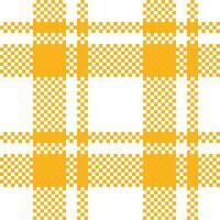 Tartan Plaid Pattern Seamless. Checkerboard Pattern. Traditional Scottish Woven Fabric. Lumberjack Shirt Flannel Textile. Pattern Tile Swatch Included. vector