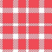 Tartan Plaid Pattern Seamless. Gingham Patterns. Traditional Scottish Woven Fabric. Lumberjack Shirt Flannel Textile. Pattern Tile Swatch Included. vector