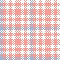 Tartan Plaid Pattern Seamless. Scottish Plaid, Traditional Scottish Woven Fabric. Lumberjack Shirt Flannel Textile. Pattern Tile Swatch Included. vector